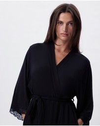 Bras N Things - Selene Short Wrap - Black