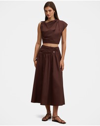 Forever New - Dottie Draped Hardware Top