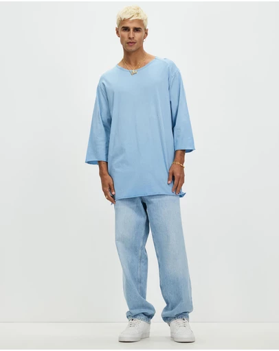 Surrounded By Ghosts - The Alloclasite Relaxed 3/4 Sleeve T-Shirt