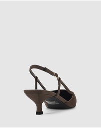 Verali - Lucas Slingback Kitten Heels
