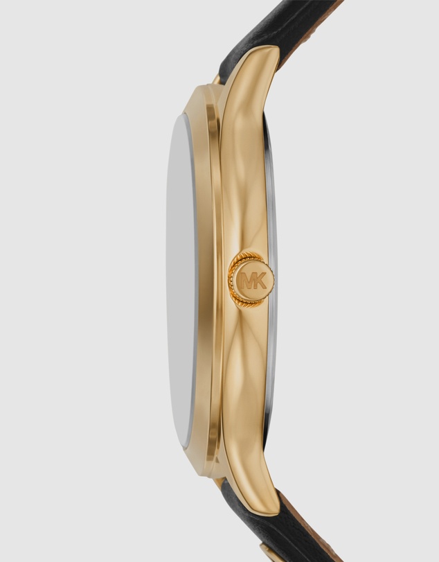 Michael Kors - Slim Runway Black Analogue Watch