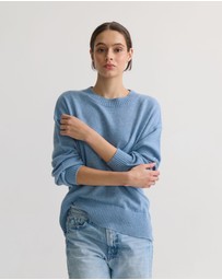Oxford - Toni Cashmere Blend Crew Neck