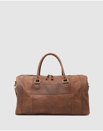 Oxford - Barton Leather Overnighter