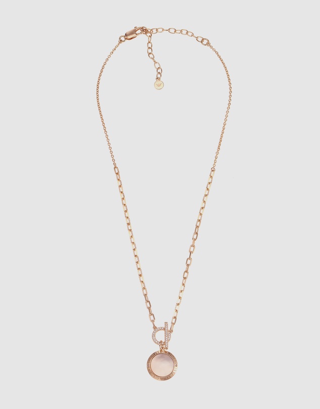 Emporio Armani - Emporio Armani Rose Gold Necklace EG3562221