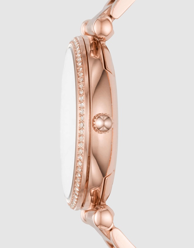 Fossil - Carlie Rose Gold-Tone Analogue Watch