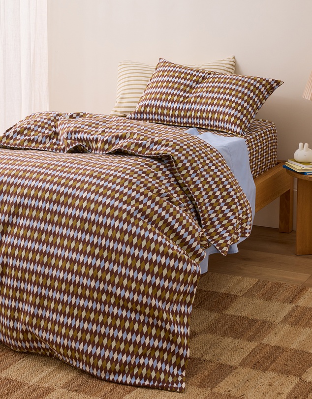Sheet Society - Frankie Flannelette Quilt Cover Set