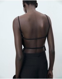 M.N.G - Open-Back Top