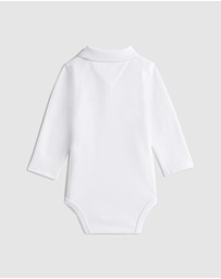 Tommy Hilfiger - Pique Long Sleeve Polo Bodysuit Gift Set - Baby