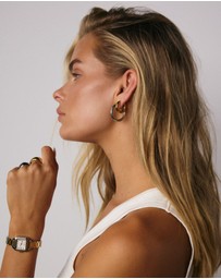 CENDRE - Rogue Huggie Earrings