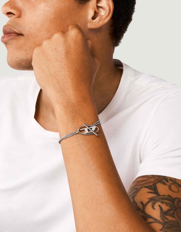 Diesel - Chain Bracelet Silver Tone Bracelet