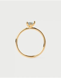 PDPAOLA - Grey Fleur Ring