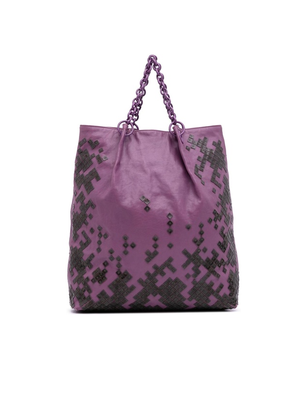 Pre-Loved by Azura Reborn - Pre-Loved Vitello Mosaico Laque Tote