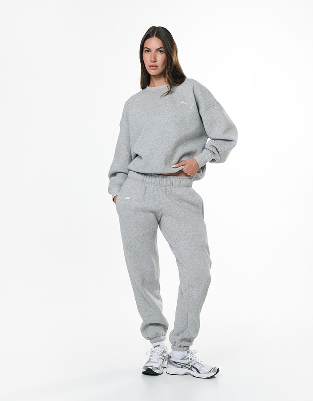 STAX. - Classic Crew Solfleece® - Grey Marle