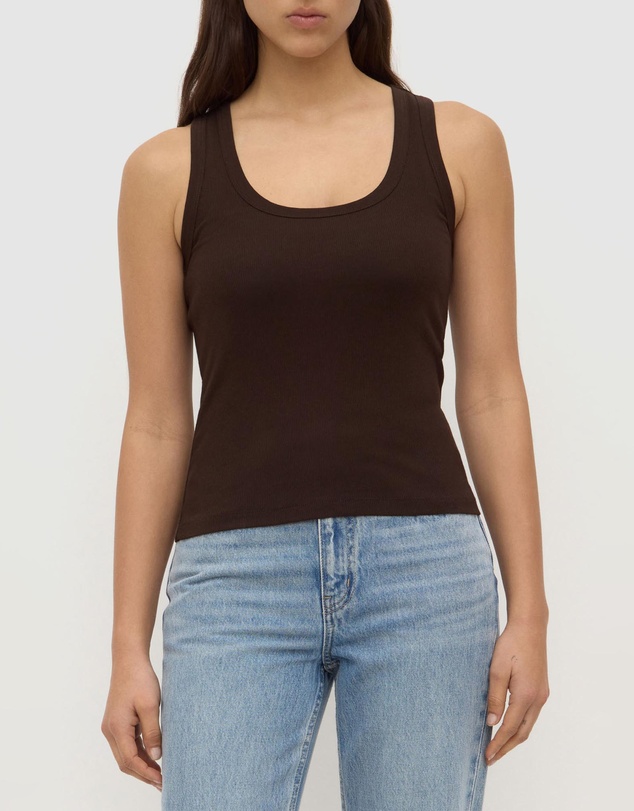 Assembly Label - Robyn Scoop Neck Rib Tank