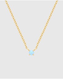 YCL  - Birthstone Necklace - October