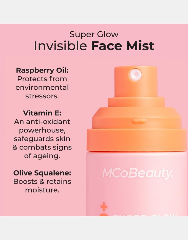 MCoBeauty - Super Glow Invisible Face Mist SPF 50+