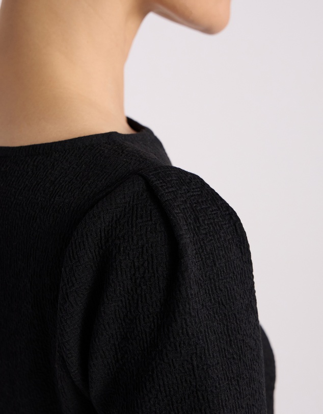 David Lawrence - Solana Textured Jersey Top