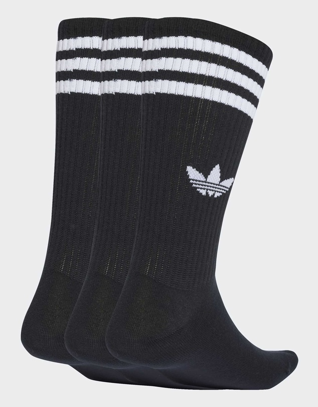 adidas Originals - 3-Stripes High Crew Socks 3 Pairs Unisex