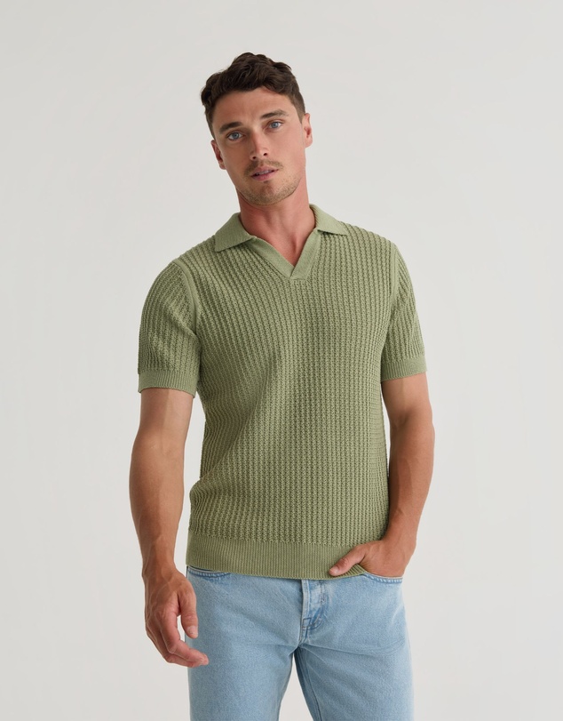 Oxford - Pierce Knitted Polo