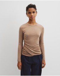 Country Road - Jersey Wrap Top