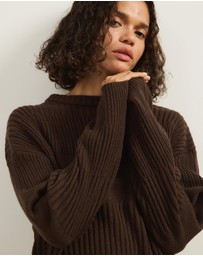 Atmos&Here - Irena Rib Knit Jumper