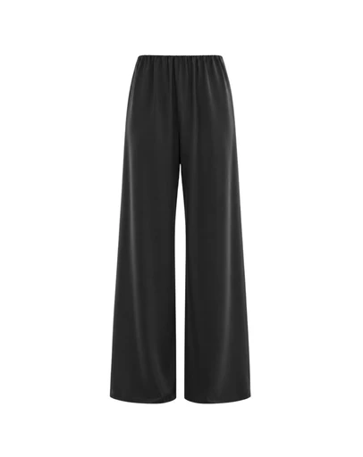 THE TALES - Waterfall Waist Satin Pants