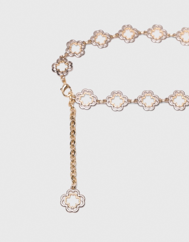 Maje - A Clover Allover Belt