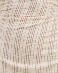 Atmos&Here - Sally Cotton Striped Midi Dress
