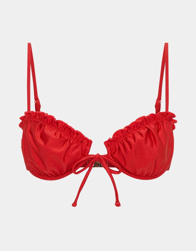 Insight - Peyton Frill Cup Underwire Bikini Set