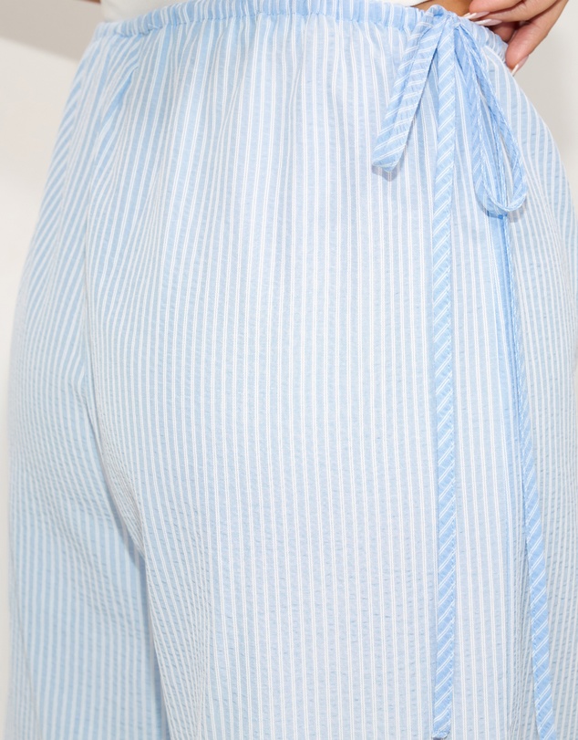 Dazie - Sundown Wide Leg Side Ties Pants