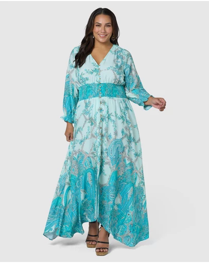 The Poetic Gypsy - Brown Sugar Maxi Dress