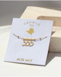 Jackie Mack - Growth Necklace Angel Number 555
