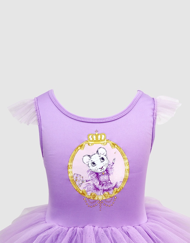 Claris The Chicest Mouse In Paris By Pink Poppy - Claris: The Chicest Mouse In Paris™ The Secret Crown Fashion Dress in Lilac