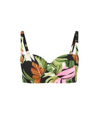 City Chic - Paradiso Print Underwire Bikini Top