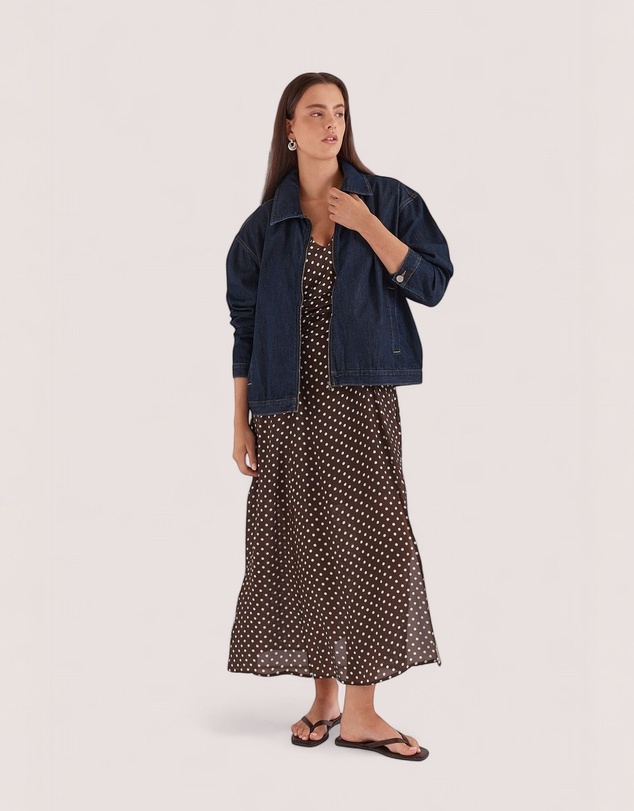 Sass - Elba Ruched Waist Dress