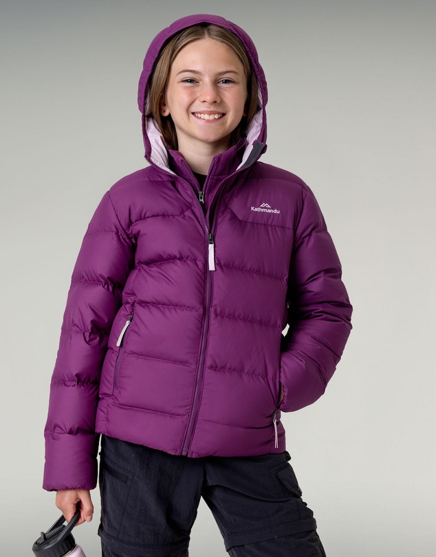 Kathmandu - Kids' Epiq Down Hooded Jacket