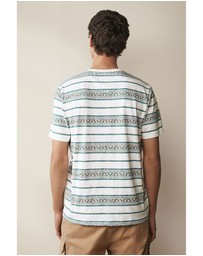 NEXT - Textured Stripe T-Shirt