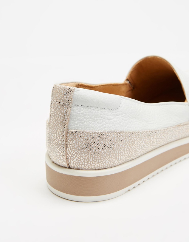 Naturalizer - Beale Slip-On Sneaker - White Crackle