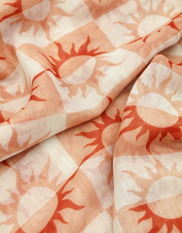 Morgan & Taylor - Del Sol Beach Sarong in Rust Red
