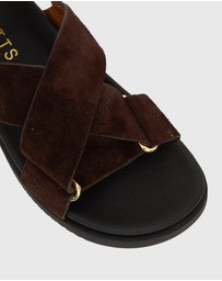 Betts - Myth Crossover Strap Footbed Sandals