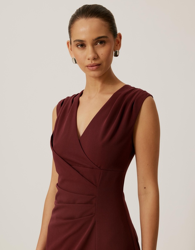 Tussah - Kate Draped Midi Dress