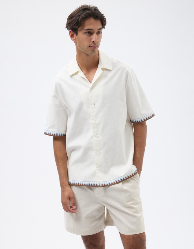 AERE - Relaxed Printed Resort Shirt