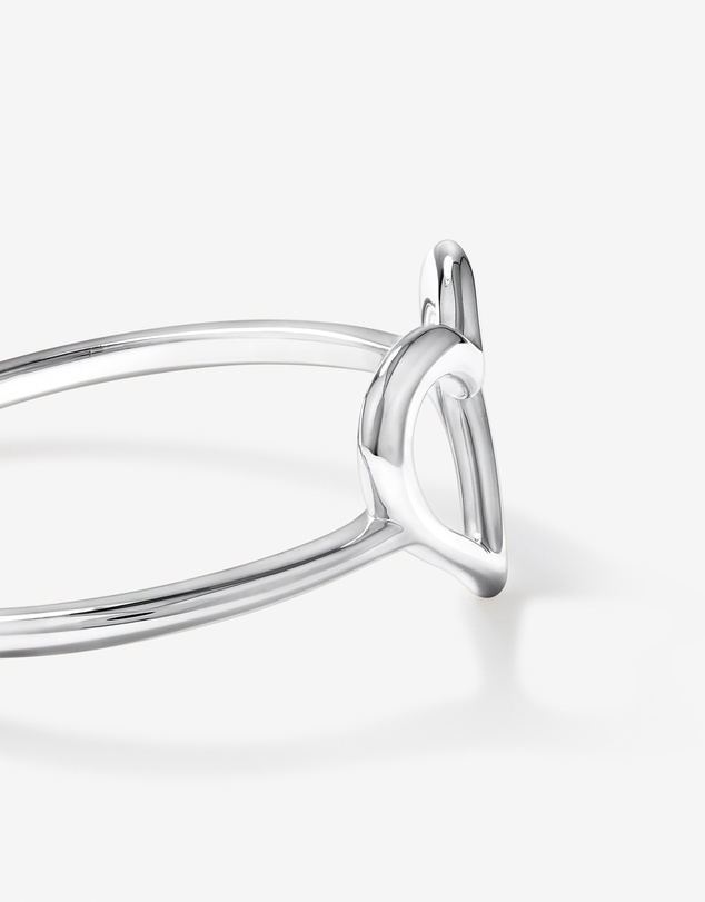 Michael Hill - Open Heart Ring in Sterling Silver