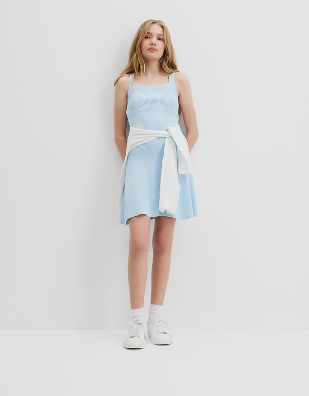 Country Road - Teen Rib Knit Tank Dress