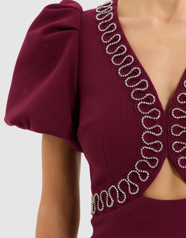 Rebecca Vallance - Cava Midi Dress