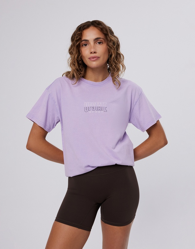 Upstate - Thrive Tee - Washed Lilac Breeze
