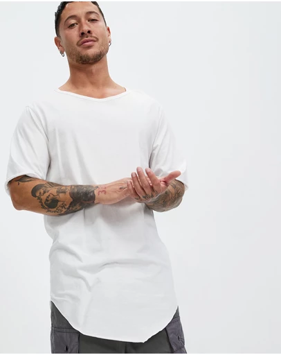 Surrounded By Ghosts - The Devilline Curved Hem T-Shirt
