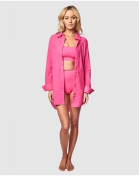 UNE PIECE - Never Say Never High-Waisted Bikini Bottom