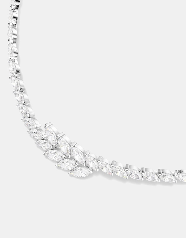 Swarovski - Mesmera:All Ard Necklace Whi/Rhs