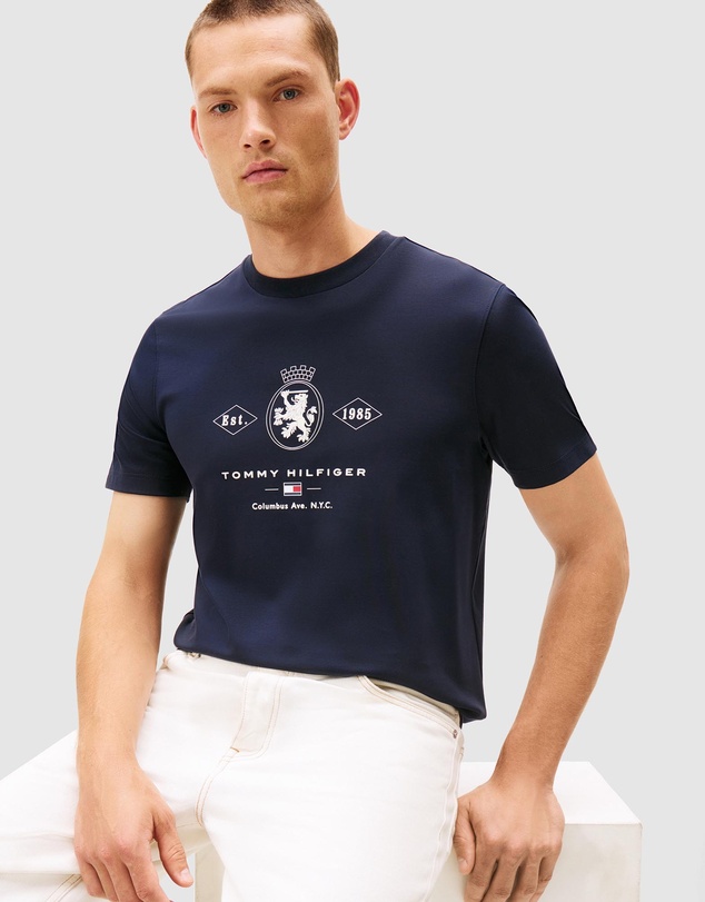 Tommy Hilfiger - Varsity Graphic Interlock Knit T-Shirt